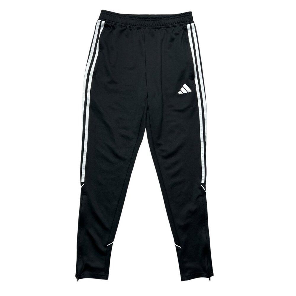 Adidas Joggers Men's Small Black AEROREADY Athletic Soccer Running Sweatpants